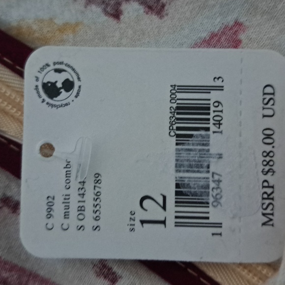 Free People Cleo Print Faux Wrap Cotton Skirt - Picture 10 of 10